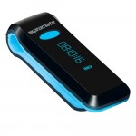 Pedometru Promate Cu Bluetooth Pentru Activitati Sportive - Negru