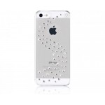Capac Protectie Spate Bling My Thing Pentru Iphone 5/5s Colectia Milky Way Crystal - Transparent