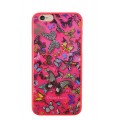 Capac Spate Roz pentru iPhone 5 5s SE Christian Lacroix Coelctia Butterfly