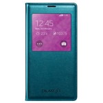Book Bleu Topaz S-View Samsung pentru Galaxy S5