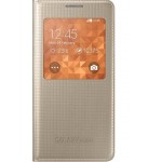 Book S-View Samsung Pentru Samsung Galaxy Alpha G850 - Auriu
