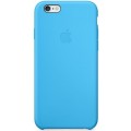 Capac Protectie Spate Apple din Silicon pentru iPhone 6 6s - Bleu