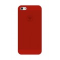 Capac Protectie Spate RedAngel pentru iPhone 5 5s SE Colectia Autumn Series - Rosu