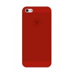 Capac Spate rosu pentru iPhone 5-5S - Colectia  autumn series