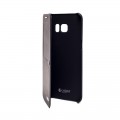 Husa Book S-View Cellara pentru Samsung Galaxy S6 Edge Plus - Negru