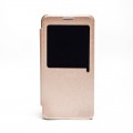 Husa Book S-View Cellara pentru Samsung Galaxy S6 Edge Plus - Auriu