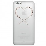 Capac Protectie Spate White Diamonds Pentru Iphone 6/6s Colectia Eternity - Crem