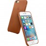 Capac Protectie Spate Apple Din Piele Pentru Iphone 6s Plus - Maro