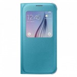 Book S-view Samsung Pentru Samsung Galaxy S6 - Bleu