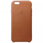 Capac Protectie Spate Apple Din Piele Pentru Iphone 6s - Maro