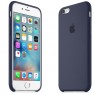 Capac Protectie Spate Apple Din Silicon Pentru Iphone 6s - Bleumarin