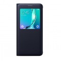 Husa Book S-View Samsung Pentru Samsung Galaxy S6 Edge Plus - Bleumarin