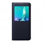 Book S-view Samsung Pentru Samsung Galaxy S6 Edge Plus - Bleumarin