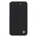 Husa Book BMW cu Perforatii pentru iPhone 6 6s - Negru