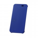 Book Dot Flip Htc Pentru Htc One M8 - Albastru