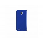 Capac Protectie Spate Vodafone Din Silicon Si Folie Protectie Pentru Smart Prime 6 - Albastru