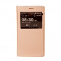 Husa Book S-View Mobiama pentru Samsung Galaxy J5 - Auriu