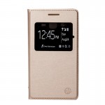 Book S-view Mobiama Pentru Samsung Galaxy Core Prime Ve G361 - Auriu