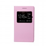 Book S-view Mobiama Pentru Samsung Galaxy Core Prime Ve G361 - Roz