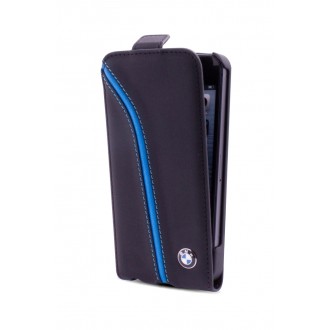 Flip BMW Negru pentru iPhone 5-5S - Colectia Signature