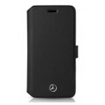 Book Mercedes Din Piele Pentru Iphone 6 5.5 Colectia Pure Line - Negru