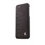 Capac Spate BMW Negru cu Logo Gravat pentru iPhone 5-5S - Colectia Signature