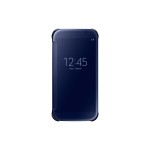Book Clear View Samsung Pentru Samsung Galaxy S7 Edge - Negru