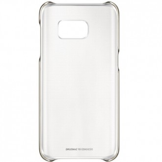 Capac Protectie Spate Samsung Transparent Pentru Samsung Galaxy S7 - Auriu