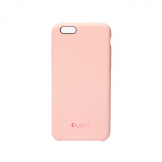 Capac Protectie Spate Cellara Din Silicon Pentru Iphone 6/6s - Roz