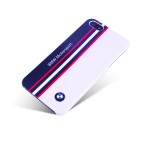 Capac Spate BMW Alb Lucios pentru iPhone 5-5S - Colectia Motorsport
