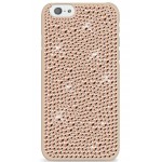 Capac Protectie Spate White Diamonds Pentru Iphone 6 Colectia Infinty - Crem