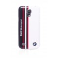 Capac Protectie Spate BMW pentru Samsung Galaxy S4 Mini Colectia Motorsport - Alb