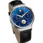 Smartwatch Huawei W1 Otel Inoxidabil Si Curea Din Piele Neagra