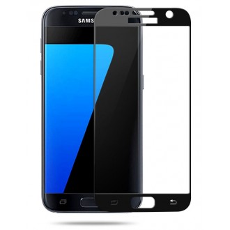 Folie Protectie Ecran Sticla 3d Cellara Pentru Samsung Galaxy S7 - Neagra