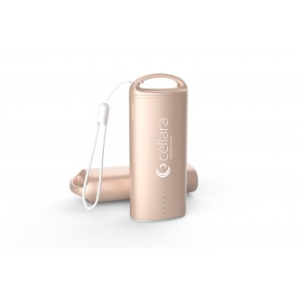 Baterie Externa Cellara Capacitate 5000 Mah - Aurie