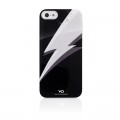 Capac Protectie Spate White Diamonds pentru iPhone 5 5s SEColectia Blitz - Negru