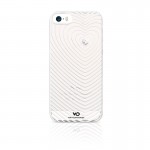 Capac Spate Alb iPhone 5-5S - Colectia Heartbeat