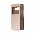 Husa Book Cellara pentru Samsung Galaxy S7 - Auriu