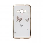 Capac Protectie Spate Cellara Colectia Fluturi si Pietre pentru Samsung Galaxy J1 2016