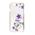 Capac Protectie Spate Cellara Colectia Flori pentru iPhone 6 6s - Mov