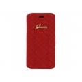Husa Book Guess Pentru iPhone 7 Colectia Scarlett - Rosu