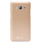 Capac Protectie Spate Cellara Pentru Samsung Galaxy J3 2016 - Auriu