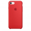 Capac Protectie Spate Apple Din Silicon Pentru iPhone 7 - Rosu