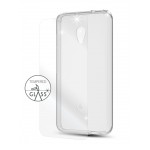 Kit Protectie Vodafone Pentru Smart Turbo 7 - Capac Protectie Spate Si Folie Sticla