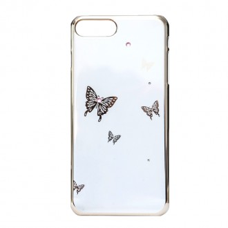 Capac Protectie Spate Cellara Colectia Fluturi Si Pietre Pentru Iphone 7 Plus