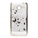 Capac Protectie Spate Cellara Colectia Fluturi Pentru Samsung Galaxy J3 2016