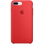 Capac Protectie Spate Apple Din Silicon Pentru Iphone 7  Plus - Rosu