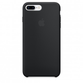 Capac Protectie Spate Apple Din Silicon Pentru iPhone 7  Plus - Negru