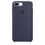 Capac Protectie Spate Apple Din Silicon Pentru iPhone 7  Plus - Bleumarin