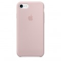 Capac Protectie Spate Apple Din Silicon Pentru iPhone 7 - Roz